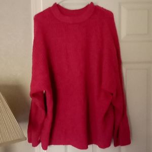 American eagle pink sweater